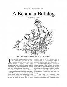 A Bo and a Bulldog by Emmet F