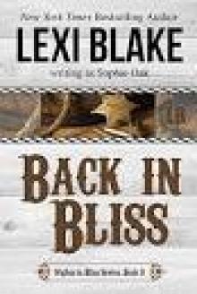 Back in Bliss (Nights in Bliss, Colorado Book 9)