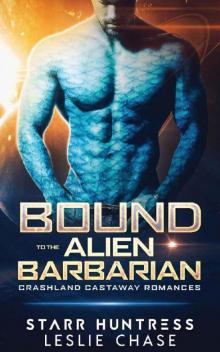 Bound to the Alien Barbarian: An Alien Warrior Romance (Crashland Castaway Romance Book 1)