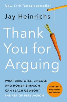 Thank You for Arguing (Revised and Updated)