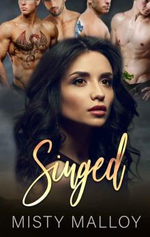 Singed: A Reverse Harem Dragon Shifter Romance (The Orestaia Series Book 2)