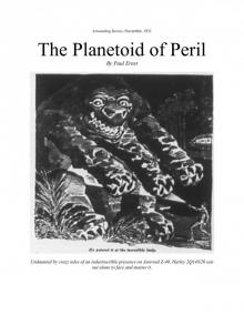The Project Gutenberg eBook of The Planetoid Of Peril, by Paul