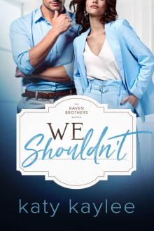 We Shouldn't (The Raven Brothers Book 2)