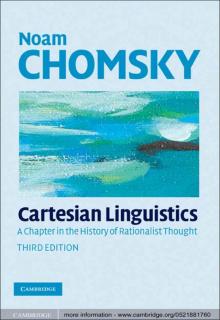 Cartesian Linguistics