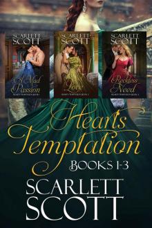 Heart's Temptation Series Box Set: Books 1-3: A Steamy Historical Romance Collection (Heart's Temptation Box Set)