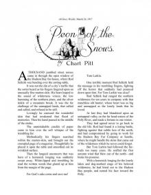 Peon of the Snows by Chart Pitt