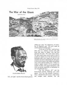 The War of the giants by Fletcher Pratt