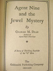 Agent Nine and the Jewel Mystery: A Story of Thrilling Exploits of the G Men