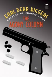 Charlie Chan Mysteries - The Agony Column