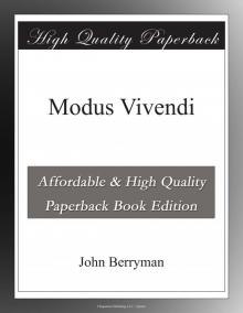 Modus Vivendi