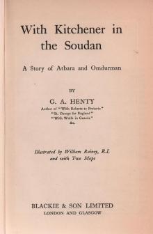 With Kitchener in the Soudan: A Story of Atbara and Omdurman