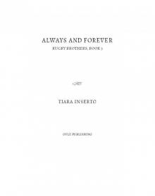 Always and Forever: Rugby Brothers, Book 3