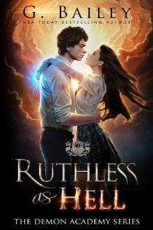 Ruthless As Hell: A Reverse Harem Bully Academy Romance (The Demon Academy Book 2)