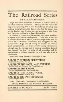 Ralph, the Train Dispatcher; Or, The Mystery of the Pay Car