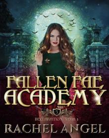 Declaration Year 3: An Academy Reversed Harem Paranormal Bully Romance (Fallen Fae Academy Book 3)