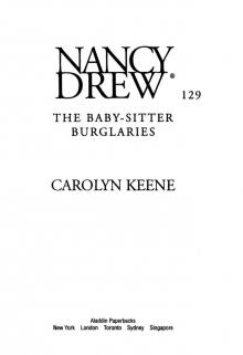 The Baby-Sitter Burglaries