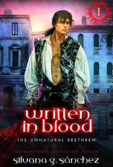 Written in Blood: A New Adult Vampire Romance Novella, Part One. (The Unnatural Brethren Book 1)