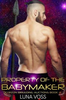 Property 0f The Babymaker (Kyrzon Breeding Auction Book 3)