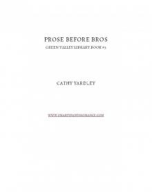 Prose Before Bros