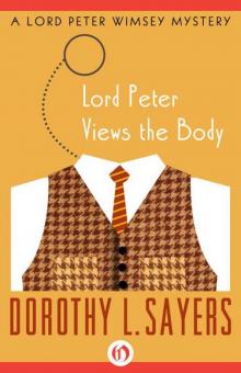 Lord Peter Views the Body