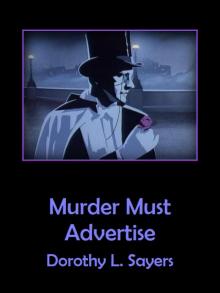 Murder Must Advertise