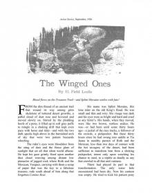 The Winged Ones by H