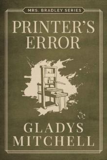 Printer's Error