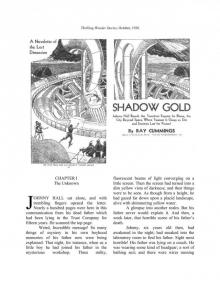 Shadow Gold by Ray Cummings