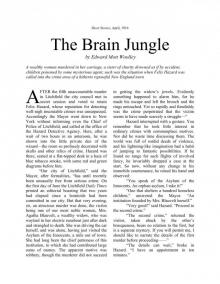 The Brain Jungle by Edward Mott Woolley