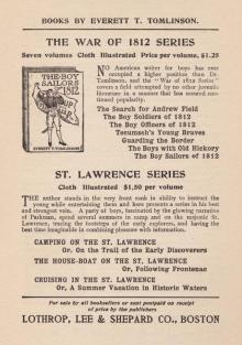 Camping on the St. Lawrence; Or, On the Trail of the Early Discoverers