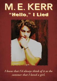 Hello,  I Lied