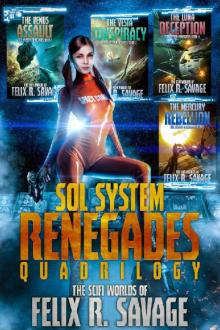 The Sol System Renegades Quadrilogy: Books 1-4 of the Space Opera Thriller Series