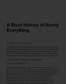 A Short History of Nearly Everything