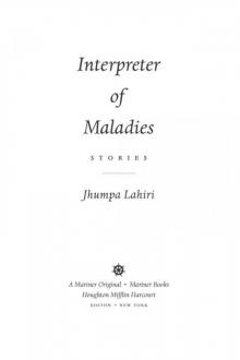 Interpreter of Maladies