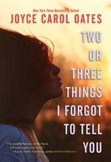 Two or Three Things I Forgot to Tell You