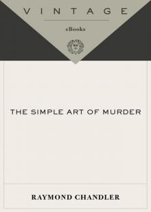 The Simple Art of Murder