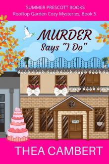 Murder Says I Do