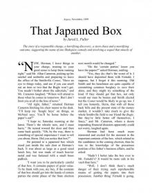 That Japanned Box by Jared L