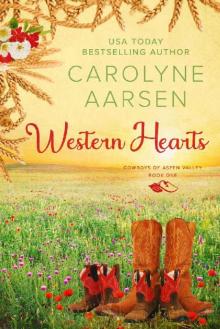 Western Hearts: A sweet, cowboy romance (Cowboys of Aspen Valley Book 1)