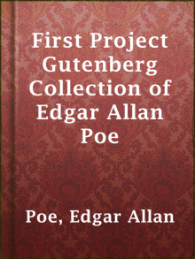 First Project Gutenberg Collection of Edgar Allan Poe