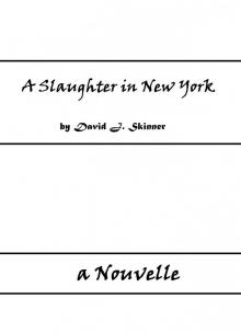 A Slaughter in New York - A Short Novel (Unrevised Edition)