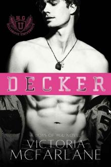 Decker: A Standalone college romance: A Boys of HGU Novel