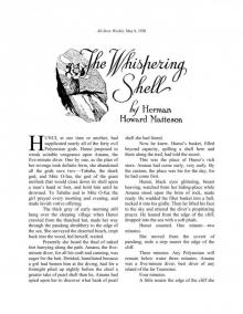 The Whispering Shell by Herman Howard Matteson