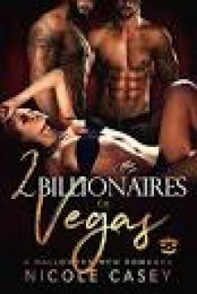 Two Billionaires in Vegas: A Halloween MFM Romance (Love by Numbers Book 1)