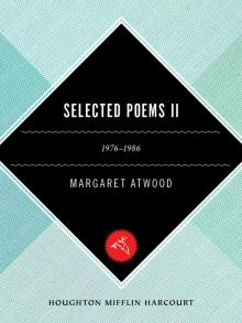 Selected Poems II (1976-1986)