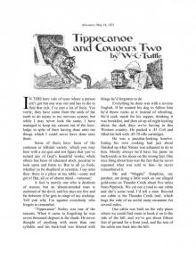 Tippecanoe and Cougars Two