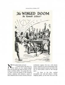 The Winged Doom by Kenneth Gilbert