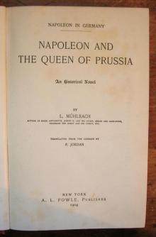 Napoleon and the Queen of Prussia