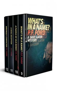 Dave Slater Mystery Novels Box Set Three