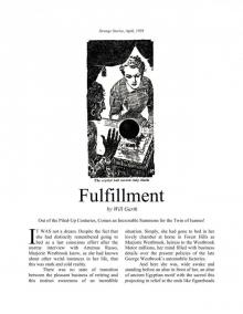 Fulfillment by Will Garth